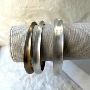 ALEXIS BITTAR clear Bangle 3 in one price